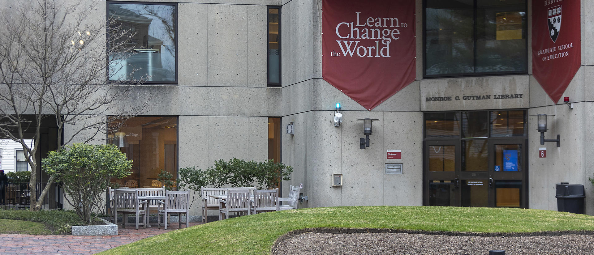 Gutman Library in Winter